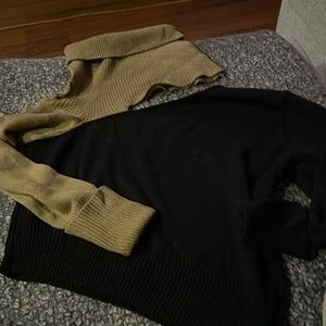 Asymmetrical one shoulder shein sweater m/l , I think runs a little small